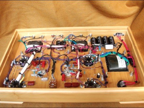 6V6GT Amplifier Internal